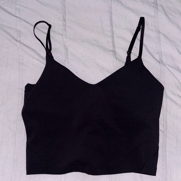NWOT Lululemon align tank with adjustable straps in black - Picture 1 of 5
